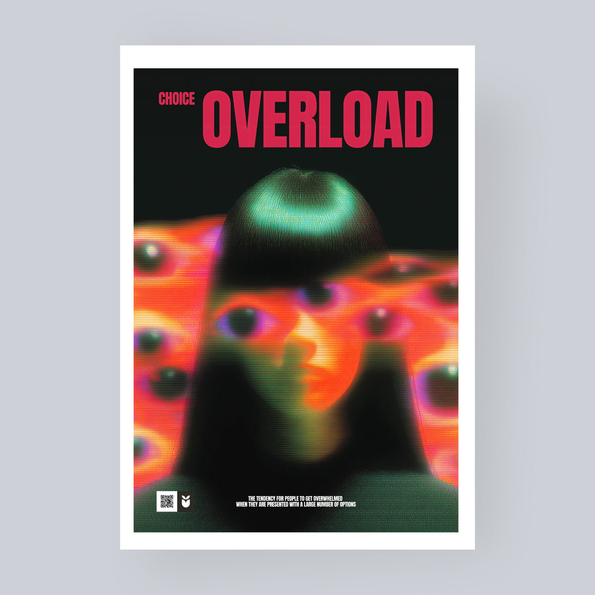 Choice Overload Interface Choice Overload - UX Laws – UXPosters