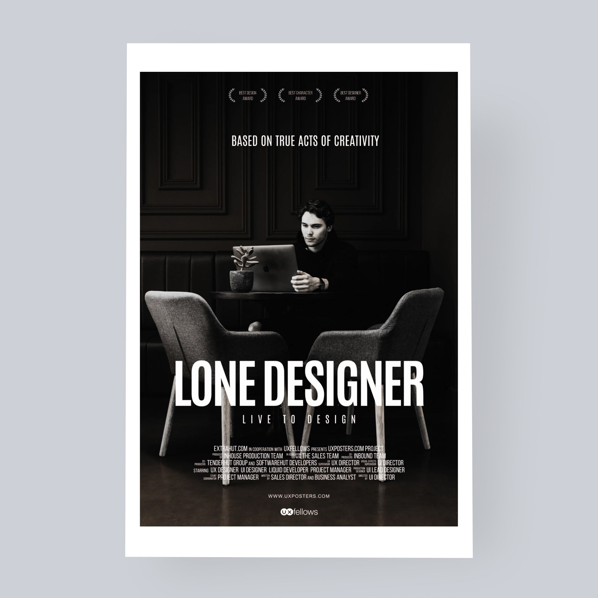 Lone Designer – UXPosters