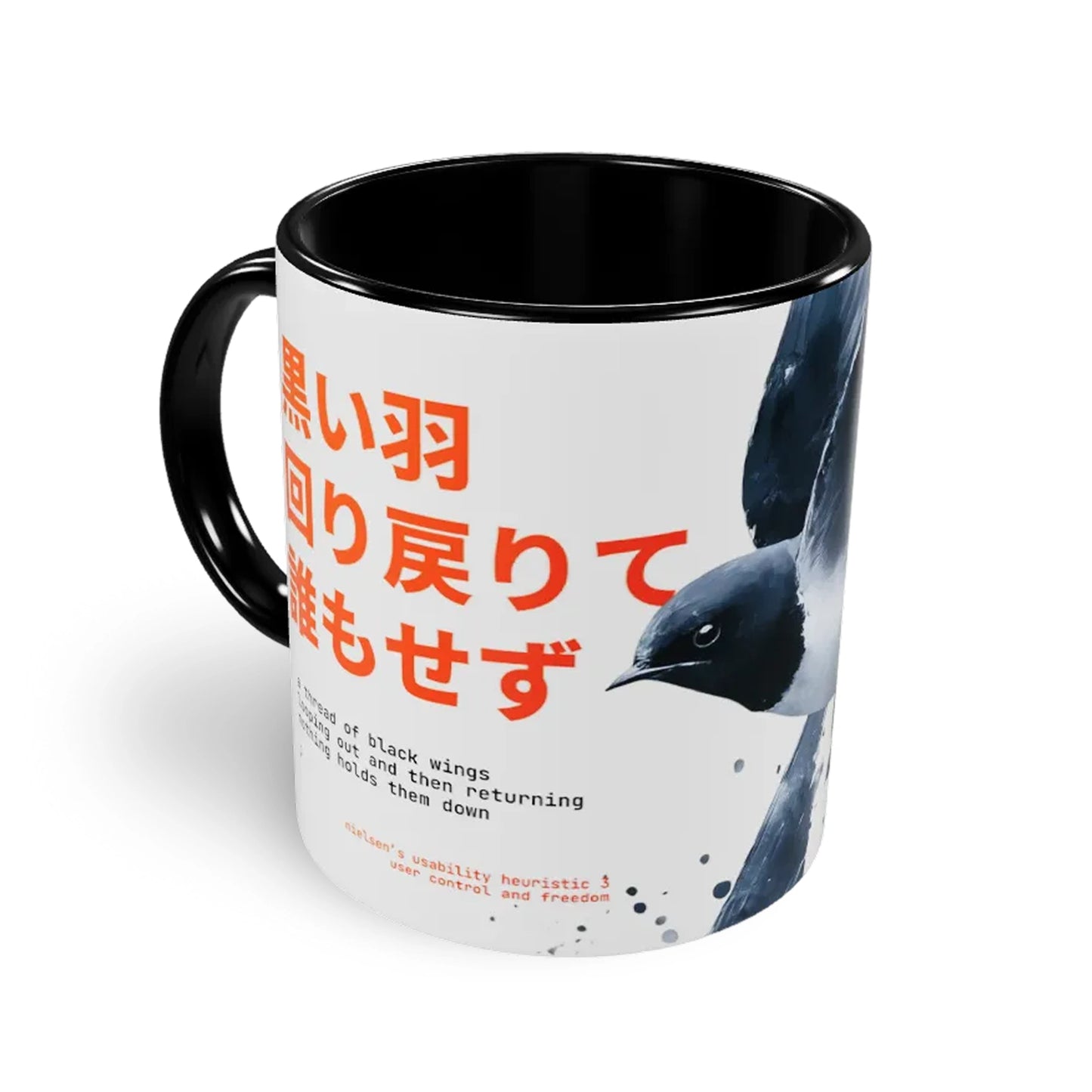 Nielsen's Heuristic .03 — Haiku Edition Ceramic Mug
